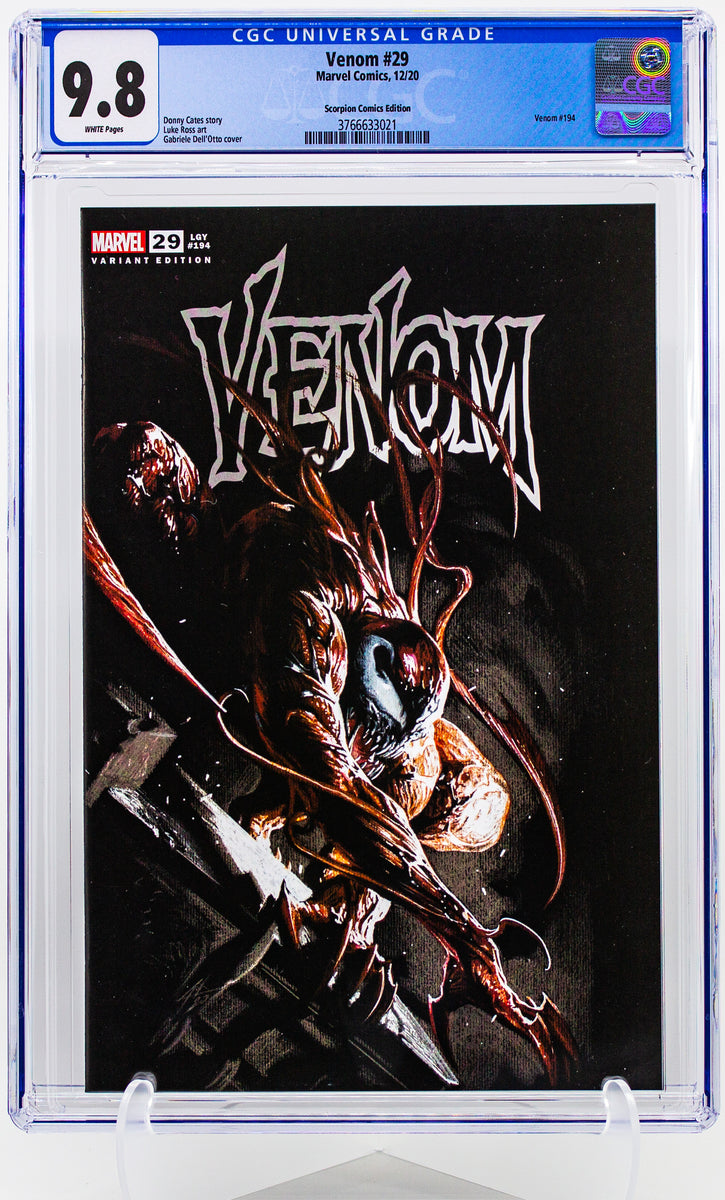 Venom #29 Gabriele Dell'Otto Trade Variant CGC 9.8 – Martins