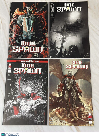 King Spawn 9 10 11 12 Complete Cover A Comic Set McFarlane Image